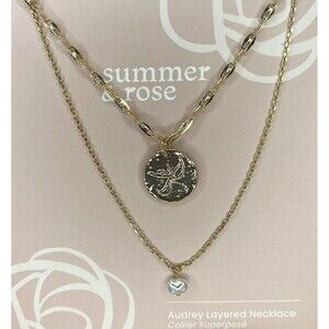 Summer and Rose Audrey Layered Necklace